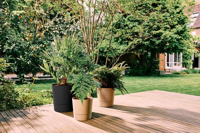 foss rond 30cm living noir